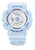 Casio Baby-g BA-110DC-2A3 Digital Analog Rubber Strap Watch For Women-Watch Portal Philippines