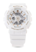 Casio Baby-g BA-110GA-7A1 Digital Analog Rubber Strap Watch For Women-Watch Portal Philippines