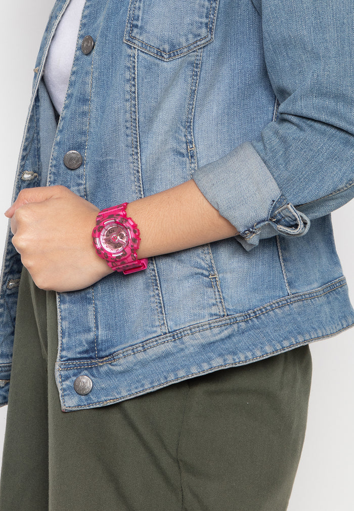 Casio Baby-g BA-110LP-4A Digital Analog Rubber Strap Watch For Women-Watch Portal Philippines
