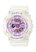 Casio Baby-g BA-110PS-7ADR Rubber Strap Digital Analog Watch for Women-Watch Portal Philippines