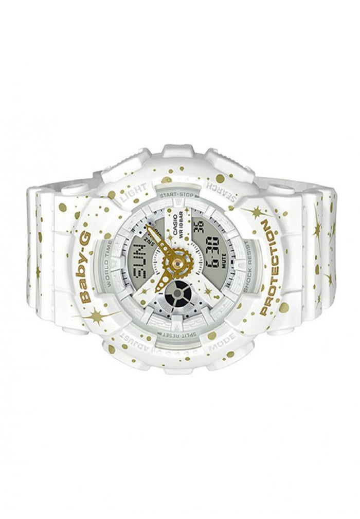 Casio Baby-g BA-110ST-7A Digital Analog Rubber Strap Watch For Women-Watch Portal Philippines