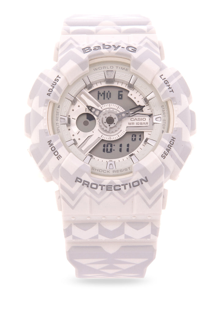 Casio Baby-g BA-110TP-7A Digital Analog Rubber Strap Watch For Women-Watch Portal Philippines