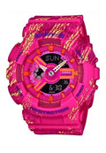 Casio Baby-g BA-110TX-4A Digital Analog Rubber Strap Watch For Women-Watch Portal Philippines