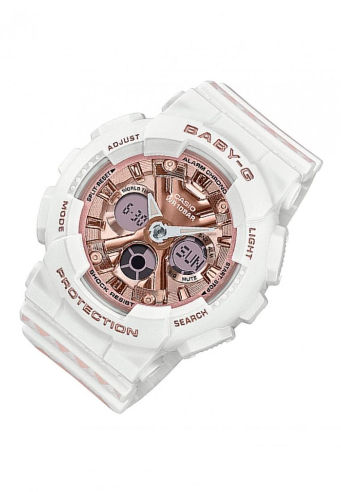 Casio Baby-g BA-130SP-7A Digital Analog Rubber Strap Watch For Women-Watch Portal Philippines