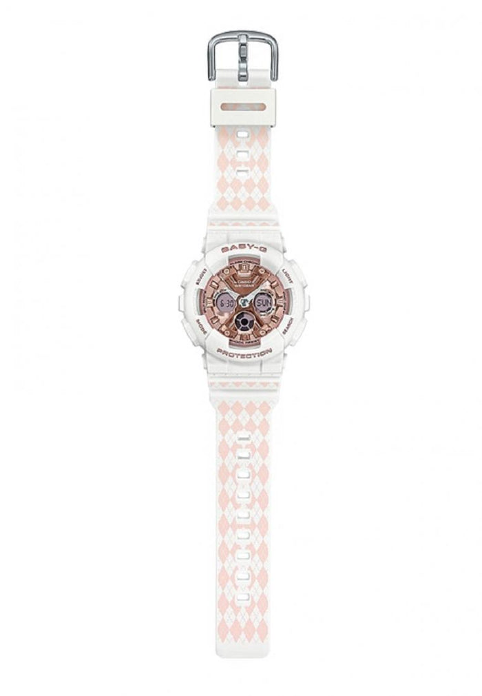Casio Baby-g BA-130SP-7A Digital Analog Rubber Strap Watch For Women-Watch Portal Philippines
