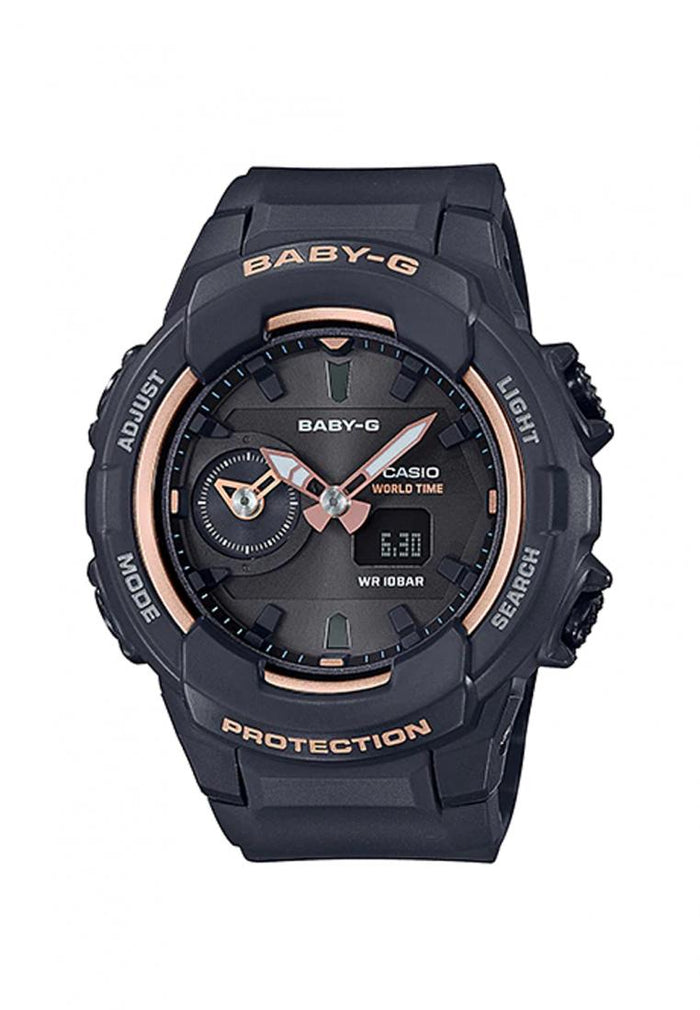 Casio Baby-g BGA-230SA-1A Digital Analog Rubber Strap Watch For Women-Watch Portal Philippines