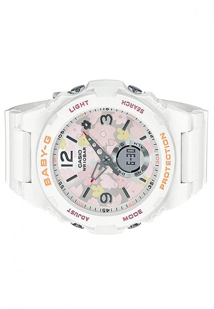 Casio Baby-g BGA-260FL-7A Digital Analog Rubber Strap Watch For Women-Watch Portal Philippines