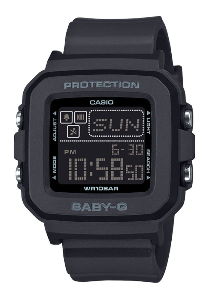 Casio Baby-g BGD-10-1DR Digital Rubber Strap Watch for Women-Watch Portal Philippines