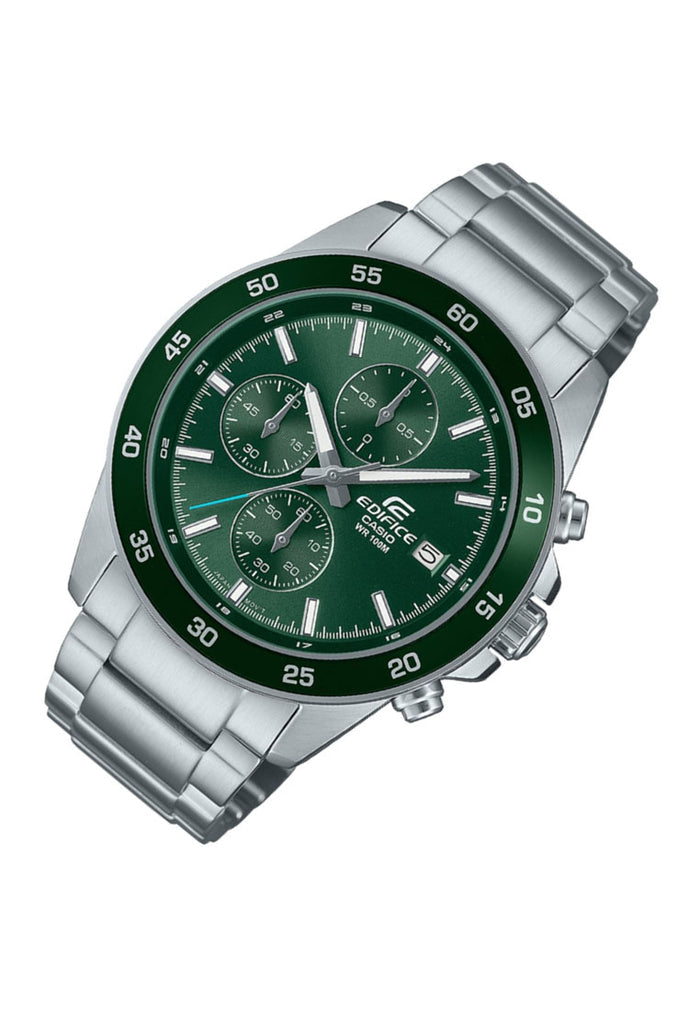 Casio Edifice EFR-526D-3A Chronograph Stainless Steel Strap Watch For Men-Watch Portal Philippines