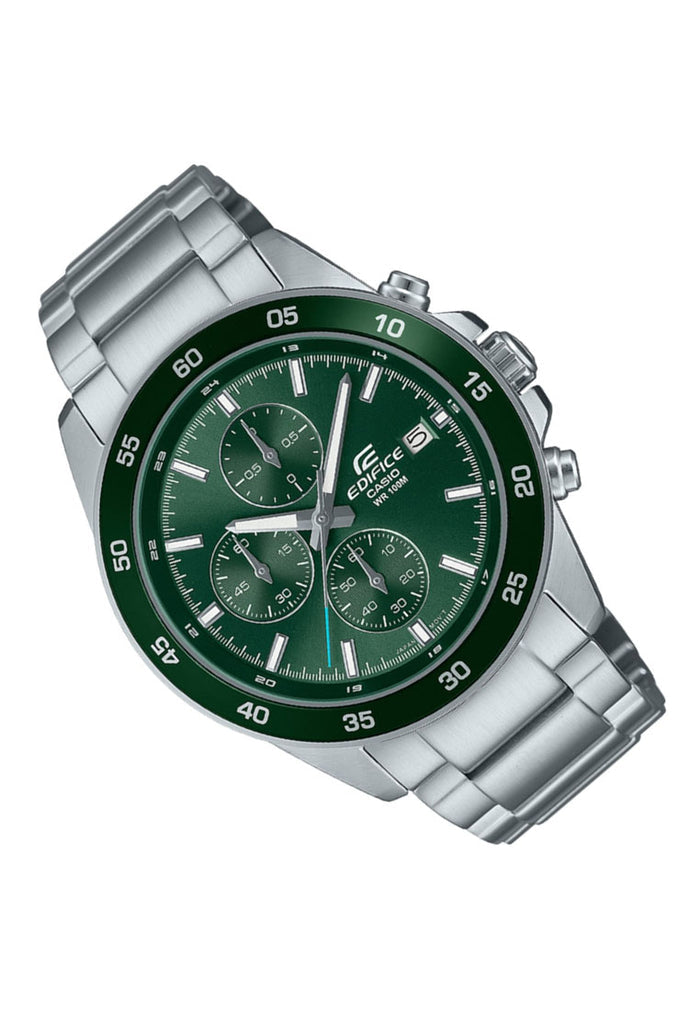 Casio Edifice EFR-526D-3A Chronograph Stainless Steel Strap Watch For Men-Watch Portal Philippines