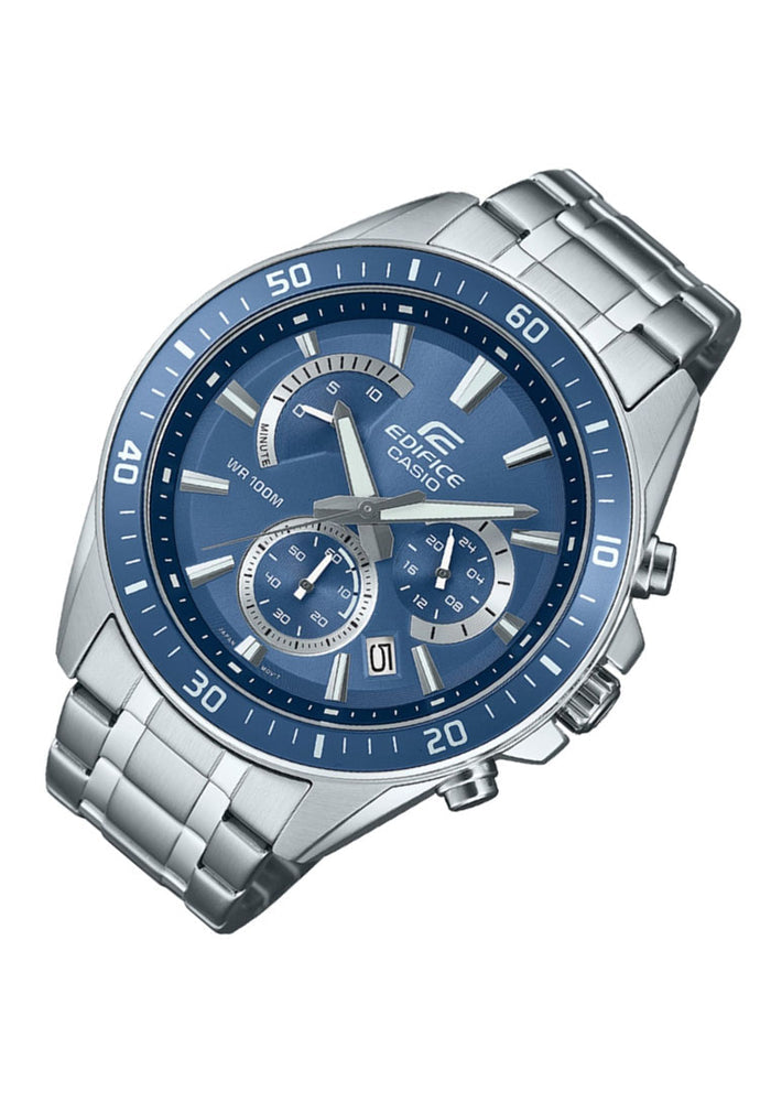 Casio Edifice EFR-552D-2A Chronograph Stainless Steel Strap Watch For Men-Watch Portal Philippines