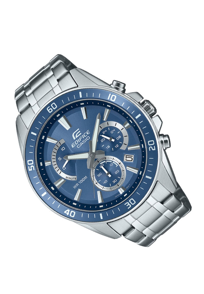 Casio Edifice EFR-552D-2A Chronograph Stainless Steel Strap Watch For Men-Watch Portal Philippines