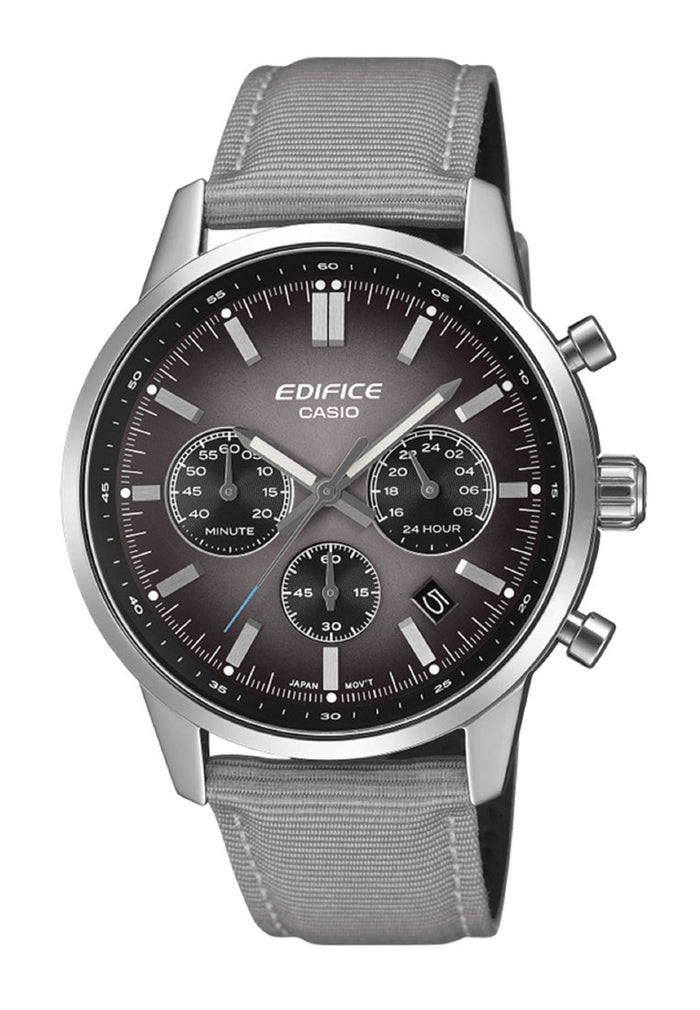 Casio Edifice EFR-575C-8ADF Cloth Strap Analog Watch for Men-Watch Portal Philippines
