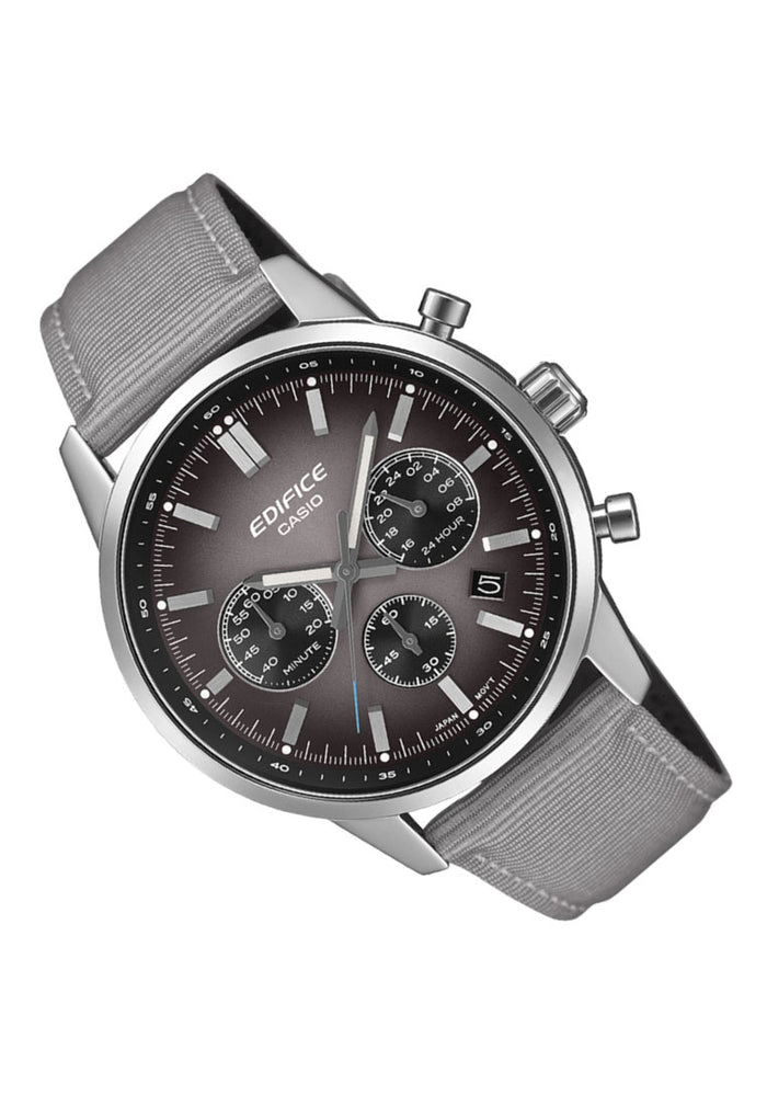Casio Edifice EFR-575C-8ADF Cloth Strap Analog Watch for Men-Watch Portal Philippines