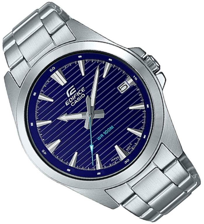 Casio Edifice EFV-140D-2A Chronograph Stainless Steel Strap Watch For Men-Watch Portal Philippines