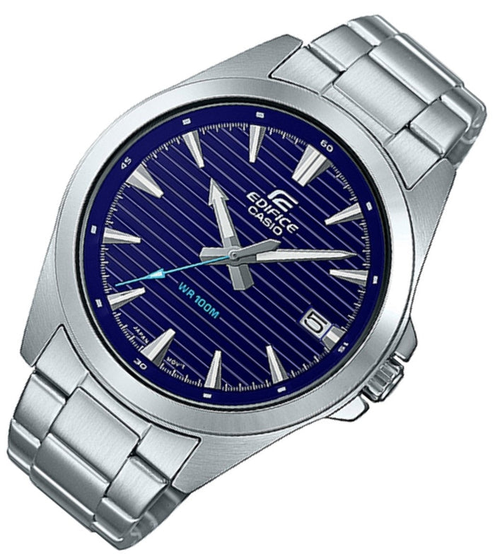 Casio Edifice EFV-140D-2A Chronograph Stainless Steel Strap Watch For Men-Watch Portal Philippines