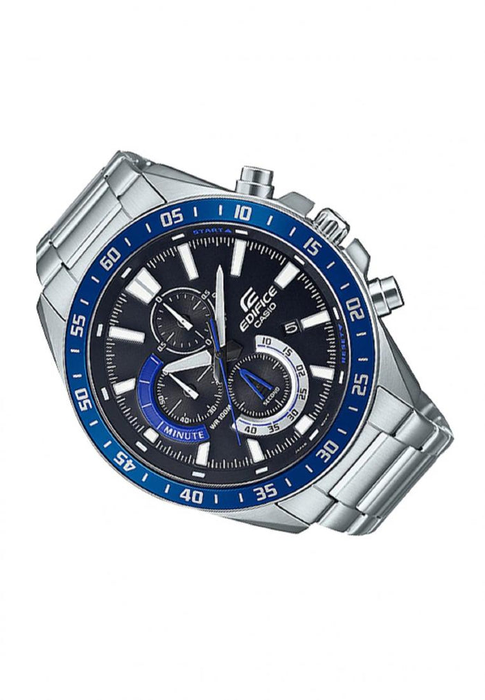 Casio Edifice EFV-620D-1A2 Chronograph Stainless Steel Strap Watch For Men-Watch Portal Philippines
