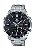 Casio Edifice EFV-C100D-1A Digital Analog Stainless Steel Strap Watch For Men-Watch Portal Philippines