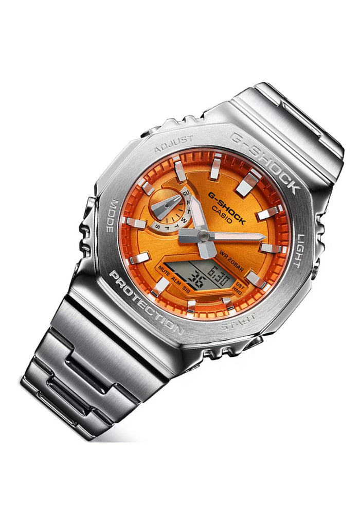 Casio G-shock G-steel GM-2110D-4A Digital Analog Stainless Steel Watch for Men-Watch Portal Philippines