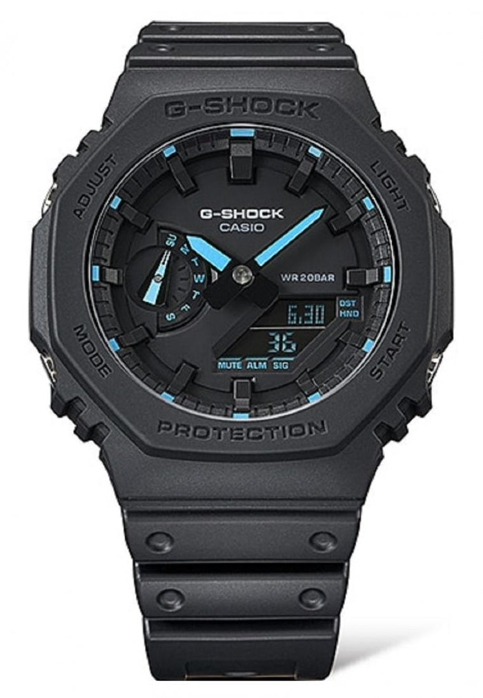 Casio G-shock GA-2100-1A2 Digital Analog Rubber Strap Watch For Men-Watch Portal Philippines