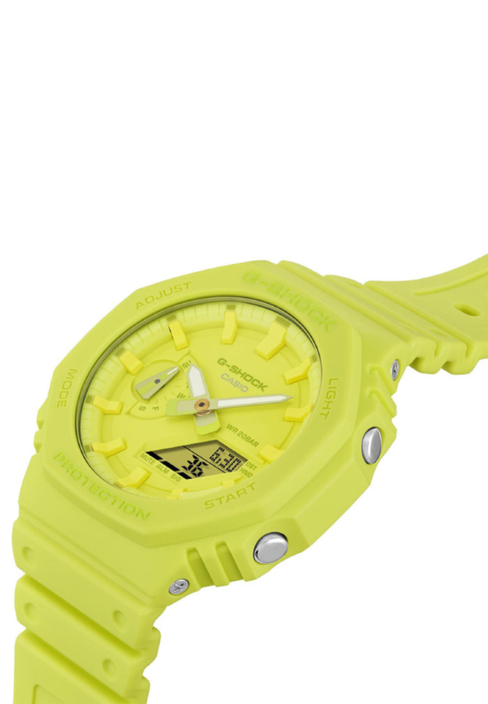 Casio G-shock GA-2100-9A9 Digital Analog Rubber Strap Watch For Men-Watch Portal Philippines