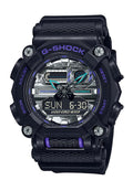 Casio G-shock GA-900AS-1ADR Digital Analog Rubber Strap Watch For Men-Watch Portal Philippines