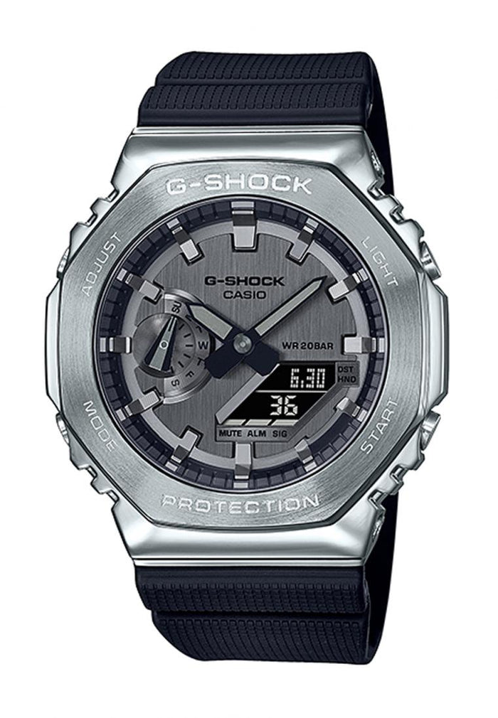 Casio G-shock GM-2100-1A Digital Analog Rubber Strap Watch-Watch Portal Philippines