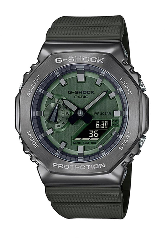 Casio G-shock GM-2100B-3A Digital Analog Rubber Strap Watch-Watch Portal Philippines