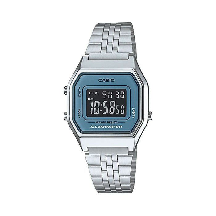 Casio LA680WA-2BDF Silver Stainless Watch for Women-Watch Portal Philippines