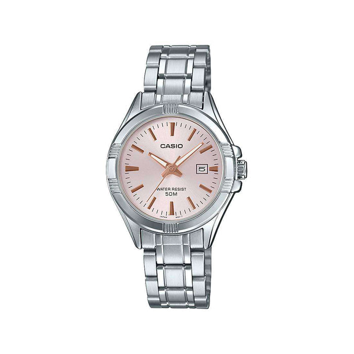 Casio LTP-1308D-4AVDF Silver Stainless Steel Strap Watch for Women-Watch Portal Philippines