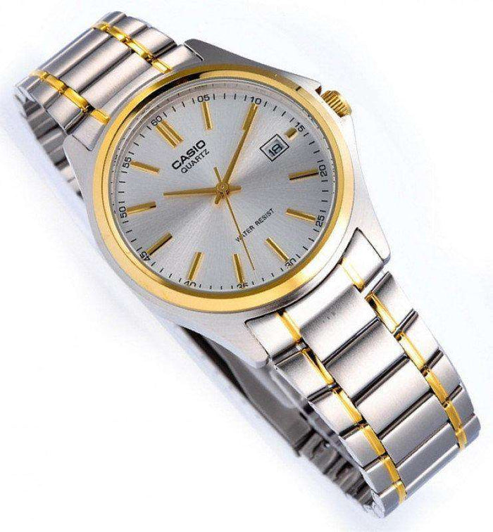Casio MTP-1183G-7ADF Two Tone Stainless Steel Strap Watch for Men-Watch Portal Philippines