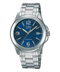 Casio MTP-1215A-2ADF Silver Stainless Steel Strap Watch for Men-Watch Portal Philippines