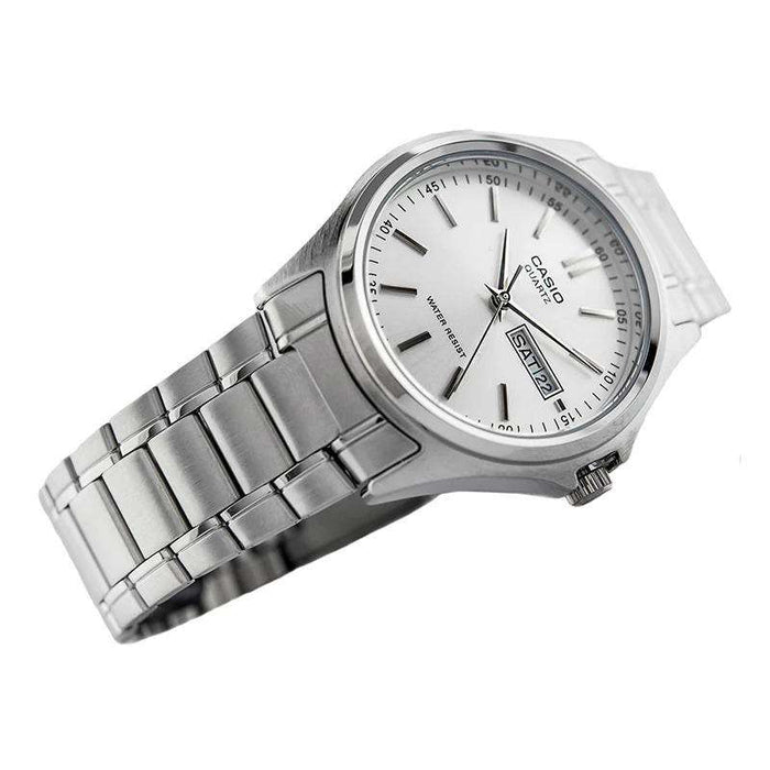 Casio MTP-1239D-7ADF Silver Stainless Steel Strap Watch for Men-Watch Portal Philippines