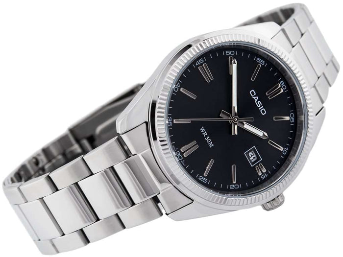 Casio MTP-1302D-1A1VDF Silver Stainless Steel Strap Watch for Men-Watch Portal Philippines