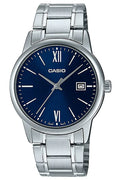Casio MTP-V002D-2B3 Silver Stainless Strap watch for Men-Watch Portal Philippines