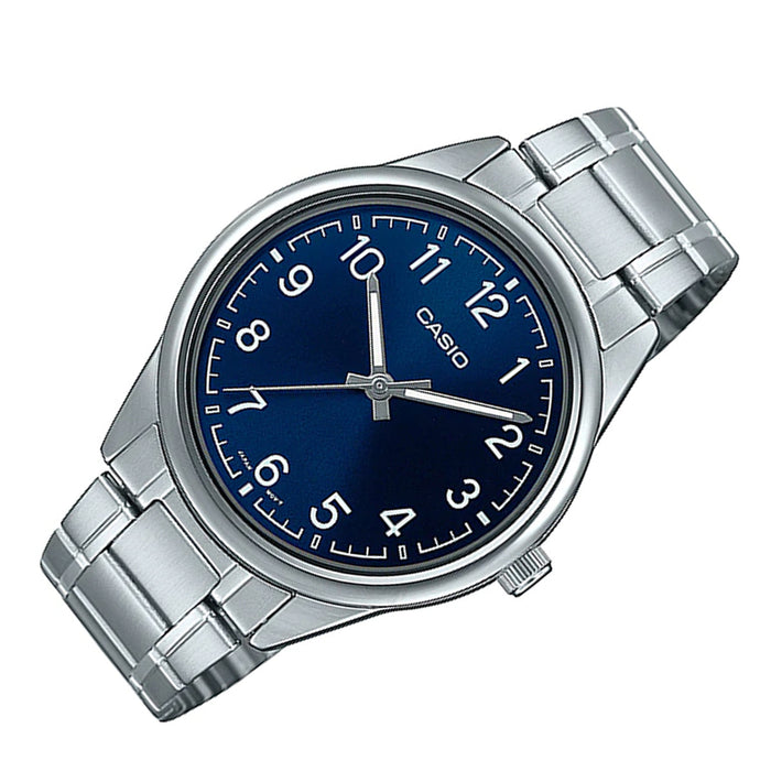 Casio MTP-V005D-2B4 Silver Stainless Watch for Men-Watch Portal Philippines