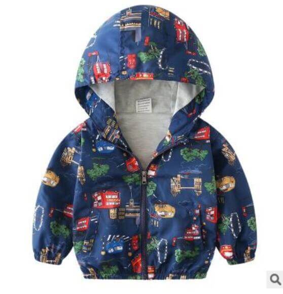 Casual Hooded Jacket For Boys | Comfortable Boys Hooded Jacket