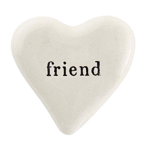 Ceramic Heart - Friend - Adored A Lovely Boutique
