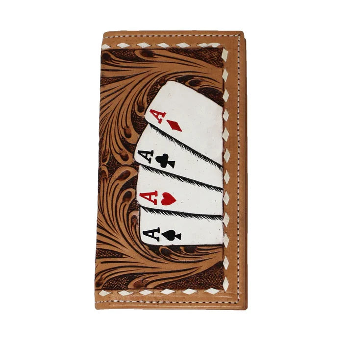 Challenger Tooled Aces Wallet