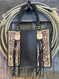 Challenger Western Floral Tooled Leather Purse