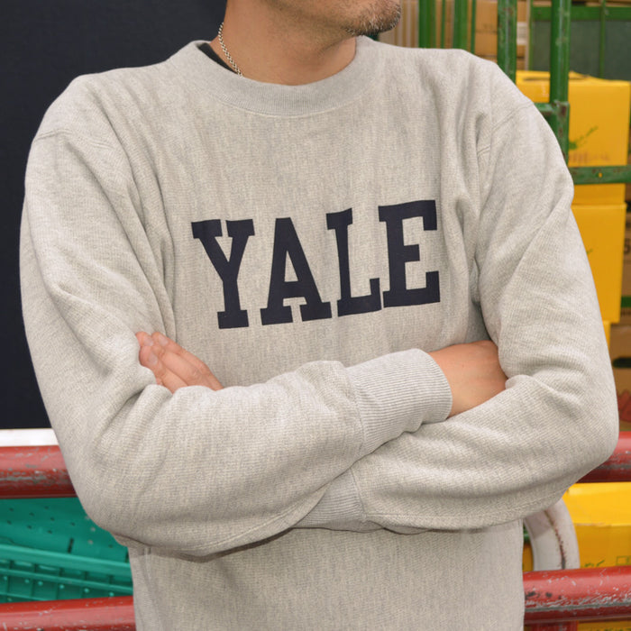 Champion / True to Archives "C3-S026" REVERSE WEAVE CREW NECK SWEAT YALE