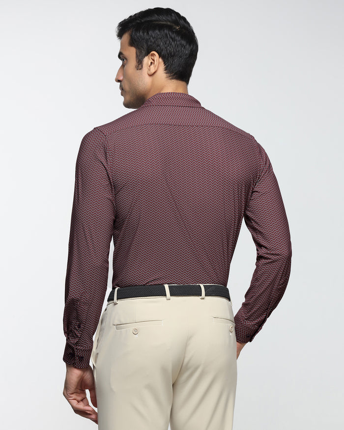 Cherry Lacquer TechPro Printed Shirt - Galaxy