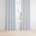 Blackout Curtain Panels Chevron, Bedroom Curtains, Window Panels, Window Coverings | Pippa + June