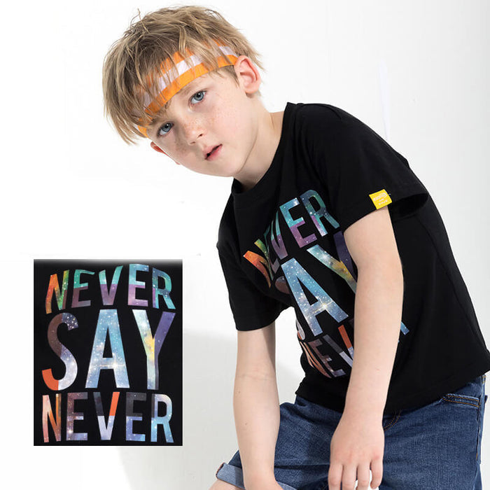 Children's Letter Print T-Shirt | Casual Letter Print T-Shirt For Kids