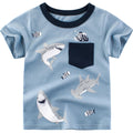 Children's Soft Cartoon T-Shirt | Cartoon Summer T-Shirt For Kids