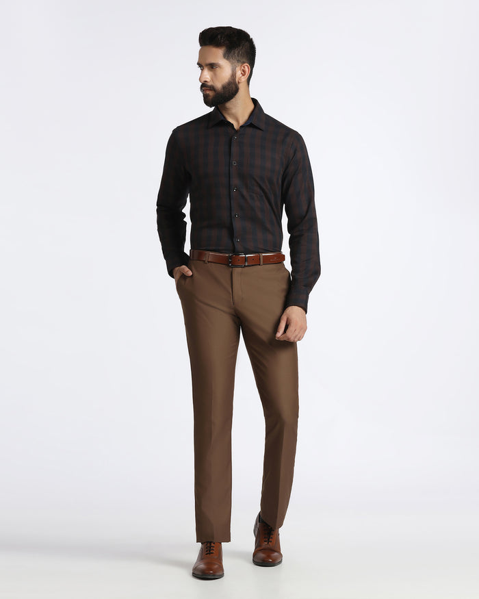 Chocolate Sauce Check Shirt - Reflex