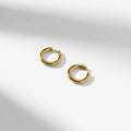 Packshot image of the Claressa Earrings in Gold | Lead