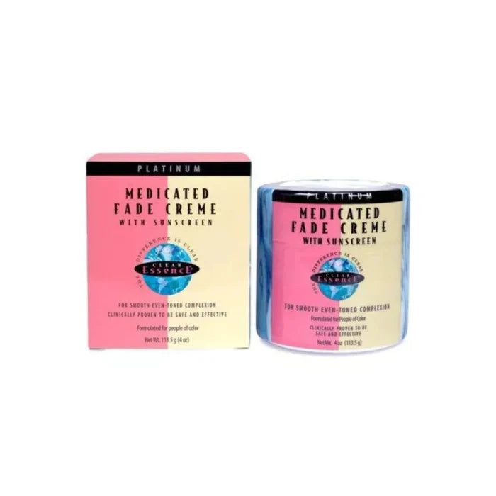 Clear Essence Fade Creme with Sunscreen – Dark Spot and Uneven Skin Tone Care, 4 oz