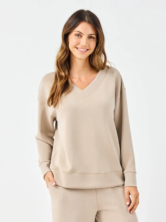 CloudSilk Latte Top