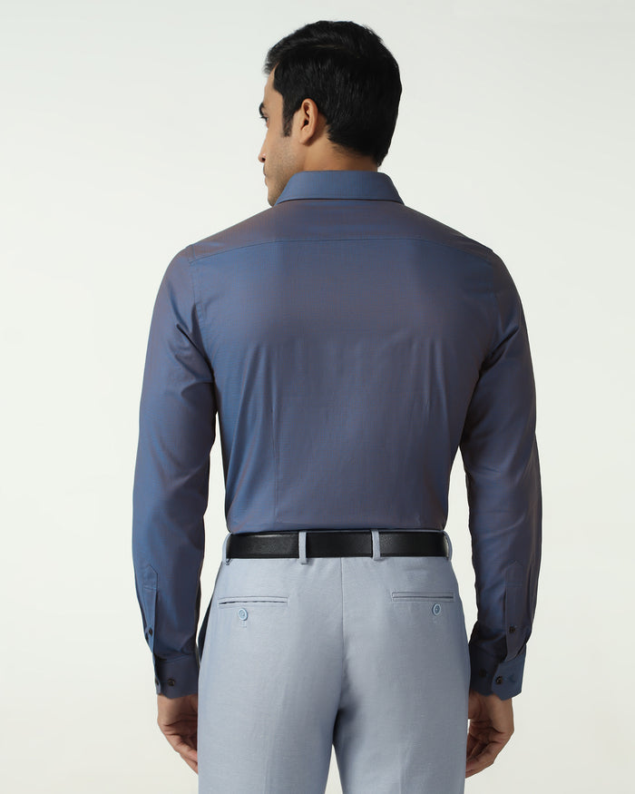 Cobalt Textured Shirt - Zander
